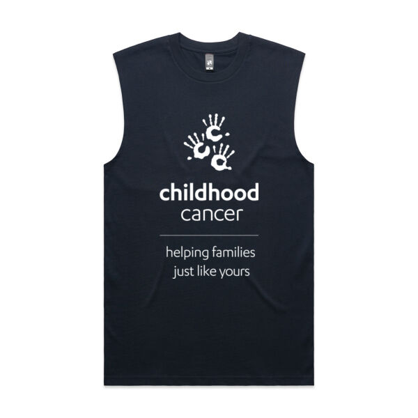 City-Bay Men's Tank Top - WALKING (navy) Thumbnail