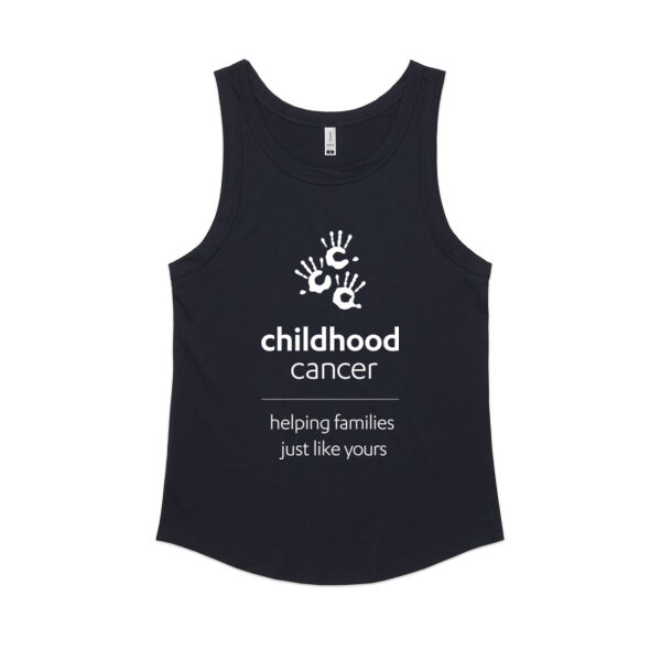 City-Bay Women's Tank Top - RUNNING (navy) Thumbnail