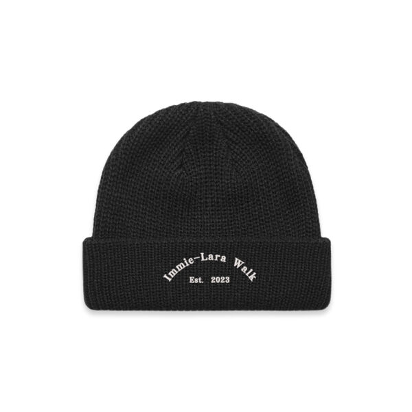 Unisex Beanie - Black Thumbnail