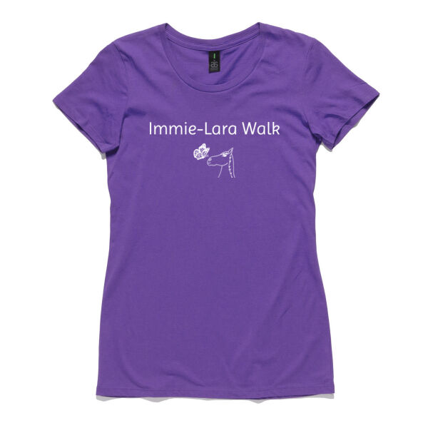 Women's T-Shirt - Purple Thumbnail