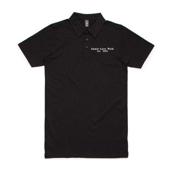 Men's Polo Shirt - Black Thumbnail